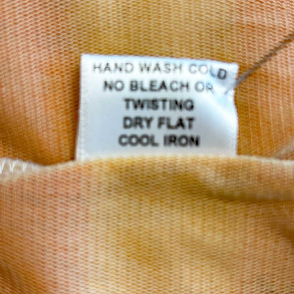 Petit Pois Orange Striped Top - Size XLP - Picture 7 of 7